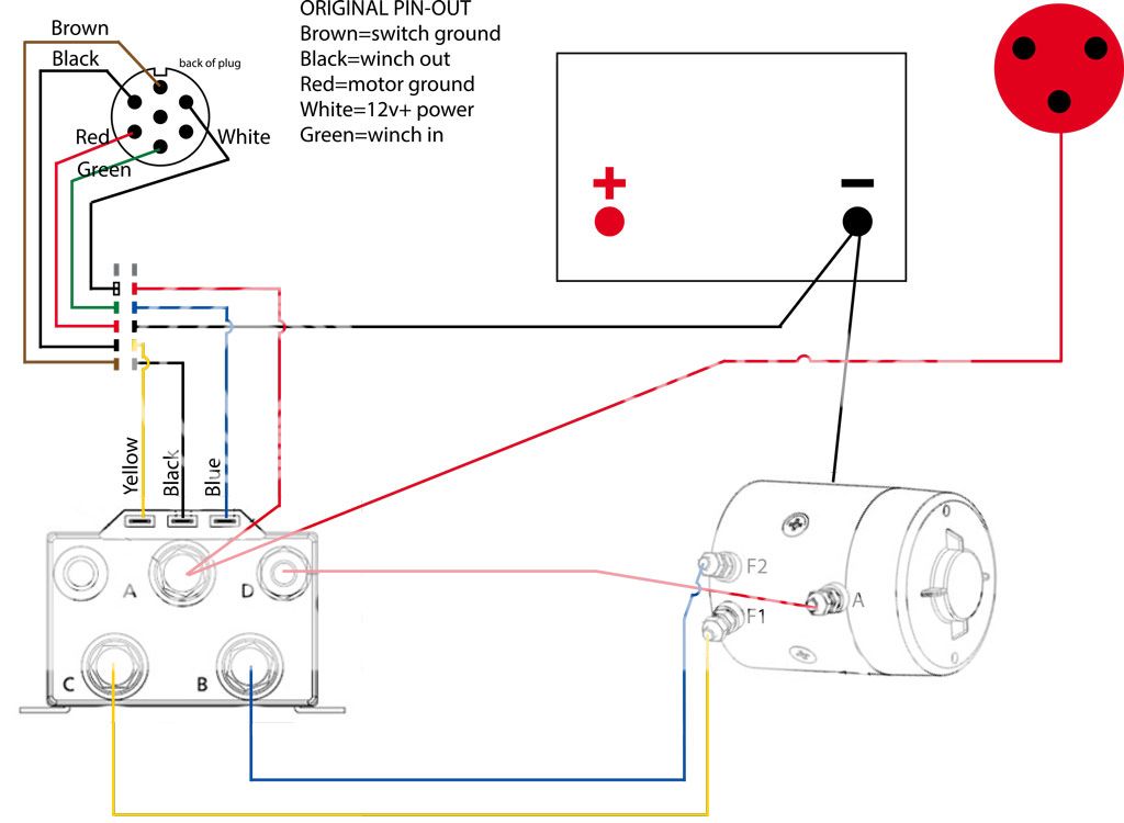 Warn Winch Controller Wiring Diagram - Winch Controller Wiring Diagram